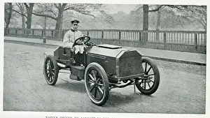 Driven: Napier car driven by Charles Jarrott