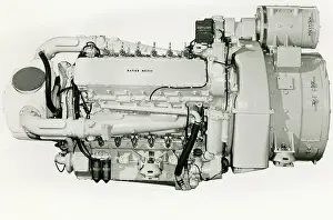 Deltic: Napier Deltic 9 cylinder industrial engine