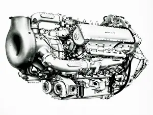 Deltic: Napier Deltic Marine MTB engine