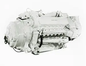 Deltic: Napier Deltic MTB CT18-42K engine