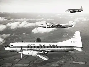 Eland: Napier Eland Convair G ANVP 340 conversion