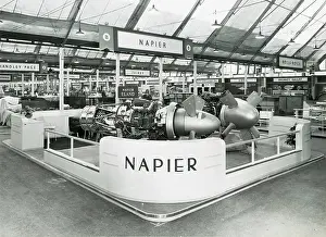 Eland: Napier Eland engine on display
