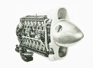 Halford: Napier Halford Dagger VIII engine