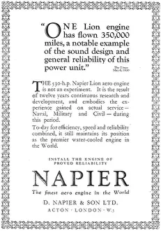 D.napier: Napier Lion Aero Engine