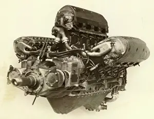 Napier: Napier Lion VIIa direct-drive racing engine