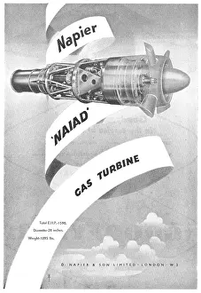 Naiad: Napier Naiad Aircraft Jet Engine