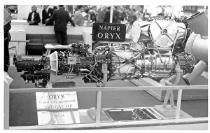 Compressed: Napier Oryx gas generator turbine engine