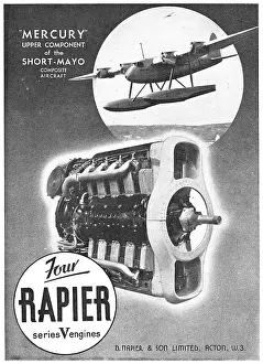 Rapier: Napier Rapier Aero Engines - Short-Mayo Upper Component