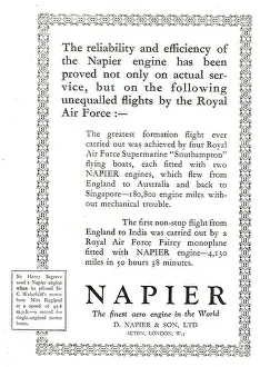 D.napier: Napier Southampton Flying Boat