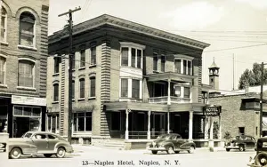 Featured: Naples Hotel, Naples, Ontario County, NY State, USA