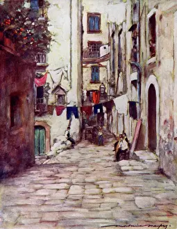 Inevitable: Naples - Side Street - 20th century
