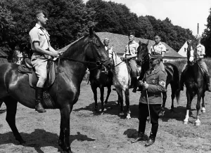 Institutes: NAPOLA: Jungmannen during riding lessons