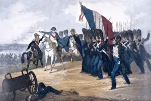 Implied: Napoleon in the Battle of Waterloo, 1815. The