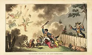 Cudgel: Napoleon blowing up his comrades