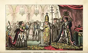 Hudibrastic: Napoleon Bonaparte crowning himself Emperor