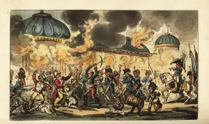 Hudibrastic: Napoleon Bonaparte directing the burning of