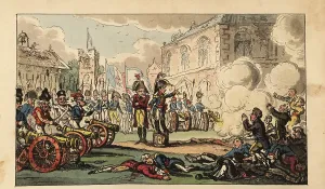 Barras: Napoleon Bonaparte directing the Suppression