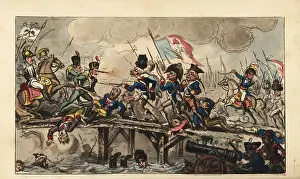 Lodi: Napoleon Bonaparte leading a charge on the