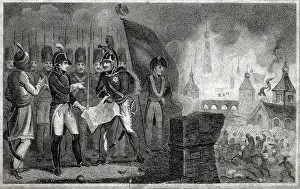 1810s: Napoleon at The Burning of Moscow