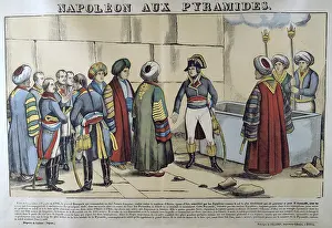 Pyramids: Napoleon in Egypt, 1798, visiting the Pyramids