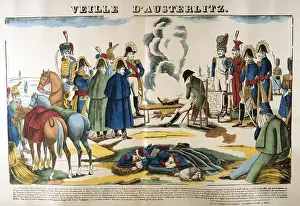 1805: Napoleon on the evening before Austerlitz. The