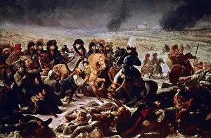 1807: Napoleon on the field of the battle of Eylau