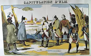 1805: Napoleon I receiving the Capitulation of Ulm