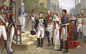Pomp: Napoleon I receiving the Queen Of Prussia