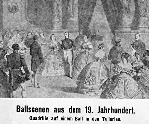 Eugenie: Napoleon III and Empress Eugenie, Paris