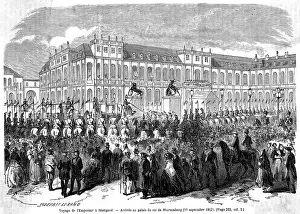 Wurttemberg: Napoleon III visit to Stuttgart