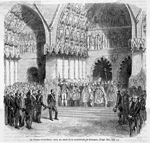 Bourges: Napoleon III visits Bourges, 1852