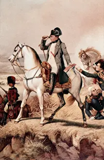 Derivative: Napoleon Riding A Horse Looking