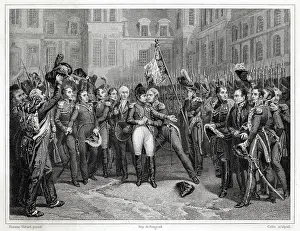Fontainebleau: NAPOLEON SAYS ADIEU