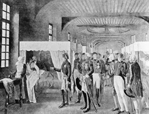 Clinic: Napoleon visiting invalids