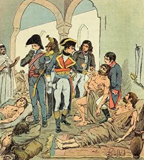 Epidemics: NAPOLEON VISITS HOSPITAL