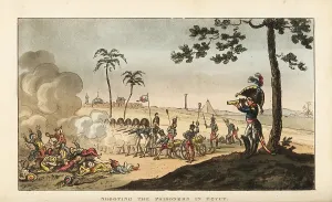 Spyglass: Napoleon watching the execution of 4, 000 Egyptian