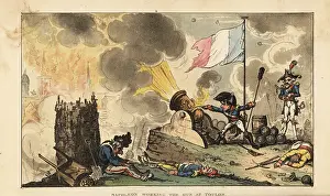 Hudibrastic: Napoleon working the gun at Toulon