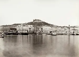 Napoli: Napoli, Naples from the Mediterranean Sea