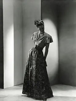 Woolley: Napper, Stinton, Woolley - Evening dress, skirt - Shelley