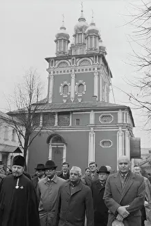 Zagorsk: Narayan Dutt Tiwari visiting USSR