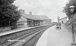 Platforms: Narberth Railway Station, Pembrokeshire, South Wales