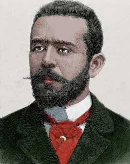 Escobar: Narciso Diaz de Escovar (1860-1935). Spanish poet and writer