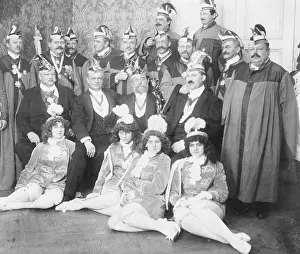 Schauspielhaus: Narhalla Carnival Society in Munich, 1909