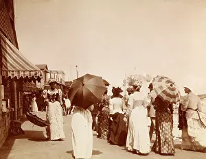 Promenading: Narragansett, Rhode Island