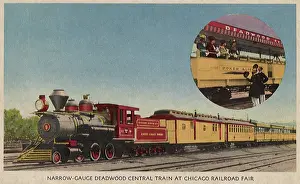Railroads: Narrow-Gauge Deadwood Centrail Train