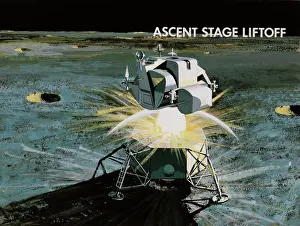 Moons: NASA, Apollo Spacecraft Ascent, 1966