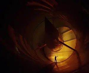 Drafted: A NASA technician is drafted by the doors ?