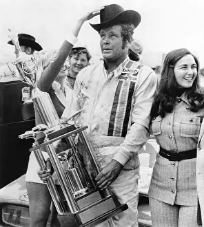 Rs2rn: NASCAR racecar driver Buddy Baker after winning