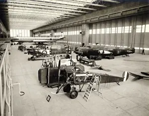 Undergoing: Part of the Nash Collection undergoing repairs in the BEA