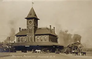 Nashua: Nashua Junction railway station, New Hampshire, USA